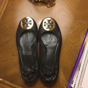 Tory Burch Leather Ballet Flats
